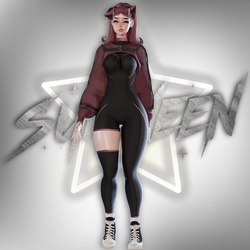 SC1. Bodysuit & Hoodie  [VRChat Asset]
