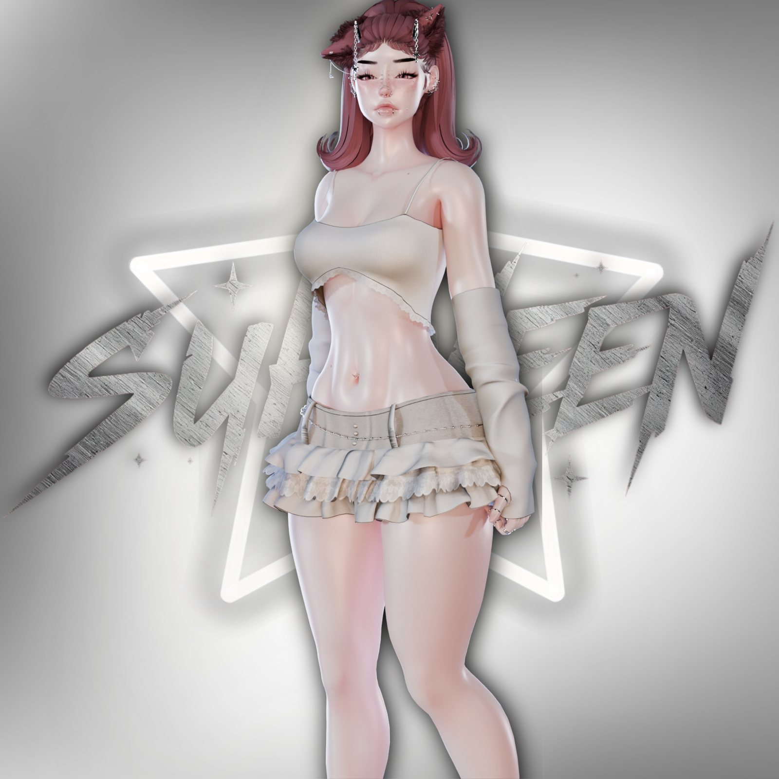 SC2. Skirt & Tank [VRChat Asset]