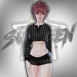 SC4. Pajama Top and Shorts  [VRChat Asset]