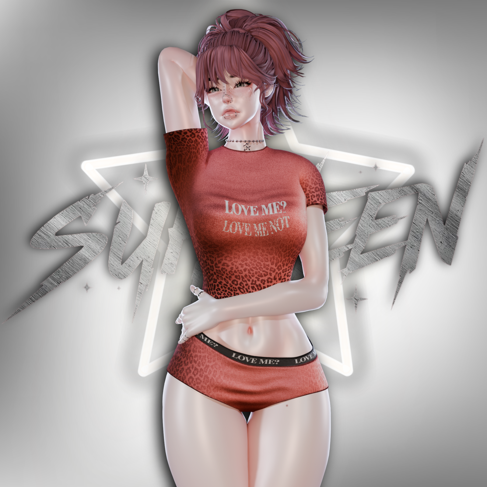 SC6. Tee and Panties [VRChat Asset]