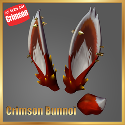 Crimson Bunny Set (VRCFury and Modular Avatar)