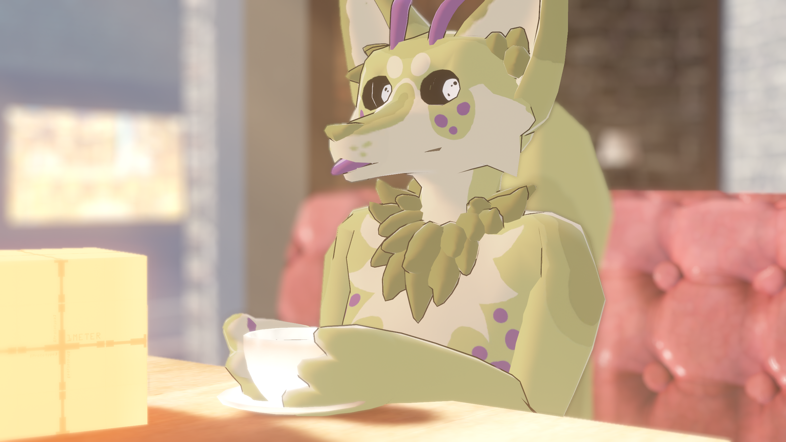 FRANCISCO - Furry Alien VRChat Avatar (PC/Quest)