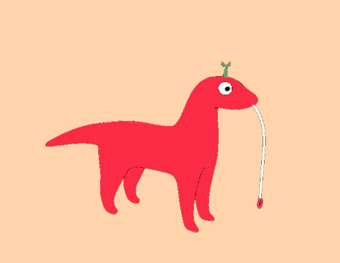 Free worm on a string dog for vrchat