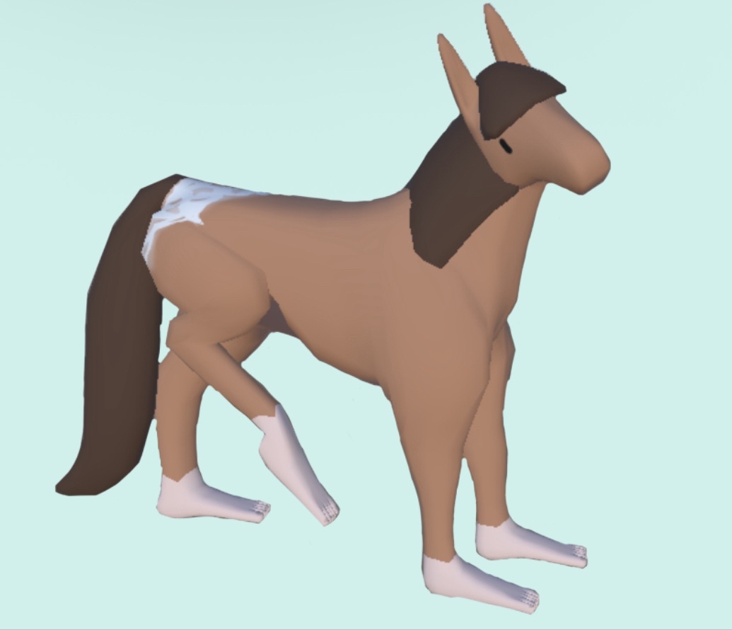 Free feet horse for vrchat