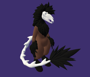 Skull horse for vrchat