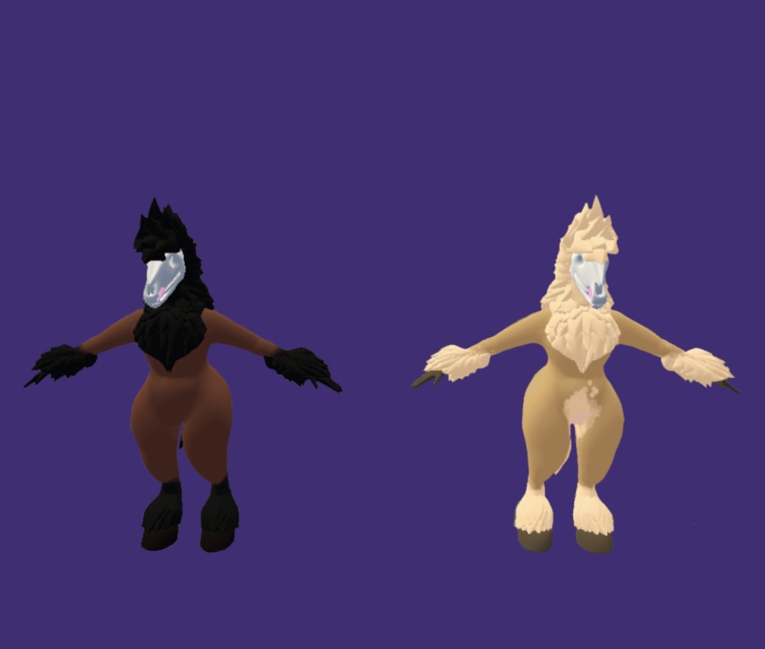 Skull horse for vrchat