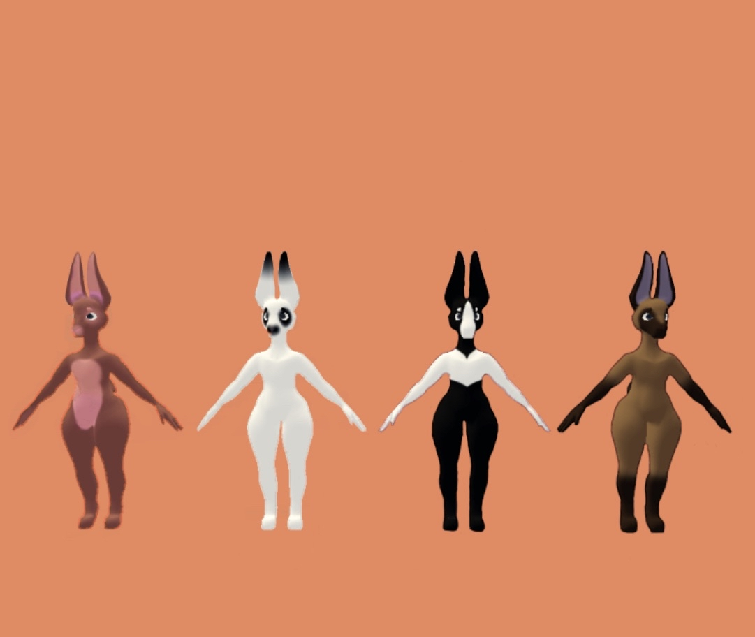 Bunny furry for vrchat