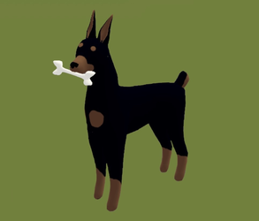 Free doberman for vrchat