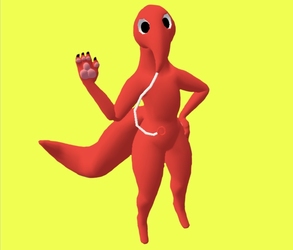 Worm on a string furry