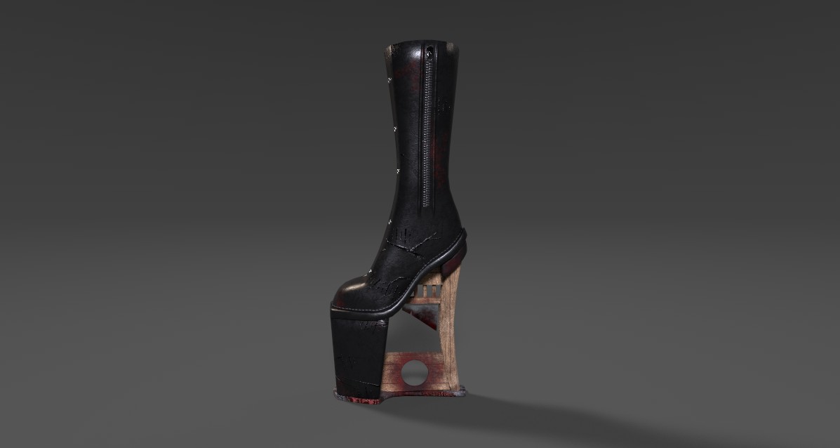 BOOTS HALLOWEEN FBX