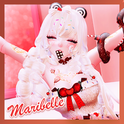 โก MARIBELLE โก | Sugary Sweet Porcelain Doll | Femboy Toggles | PC+Quest | VRChat Avatar