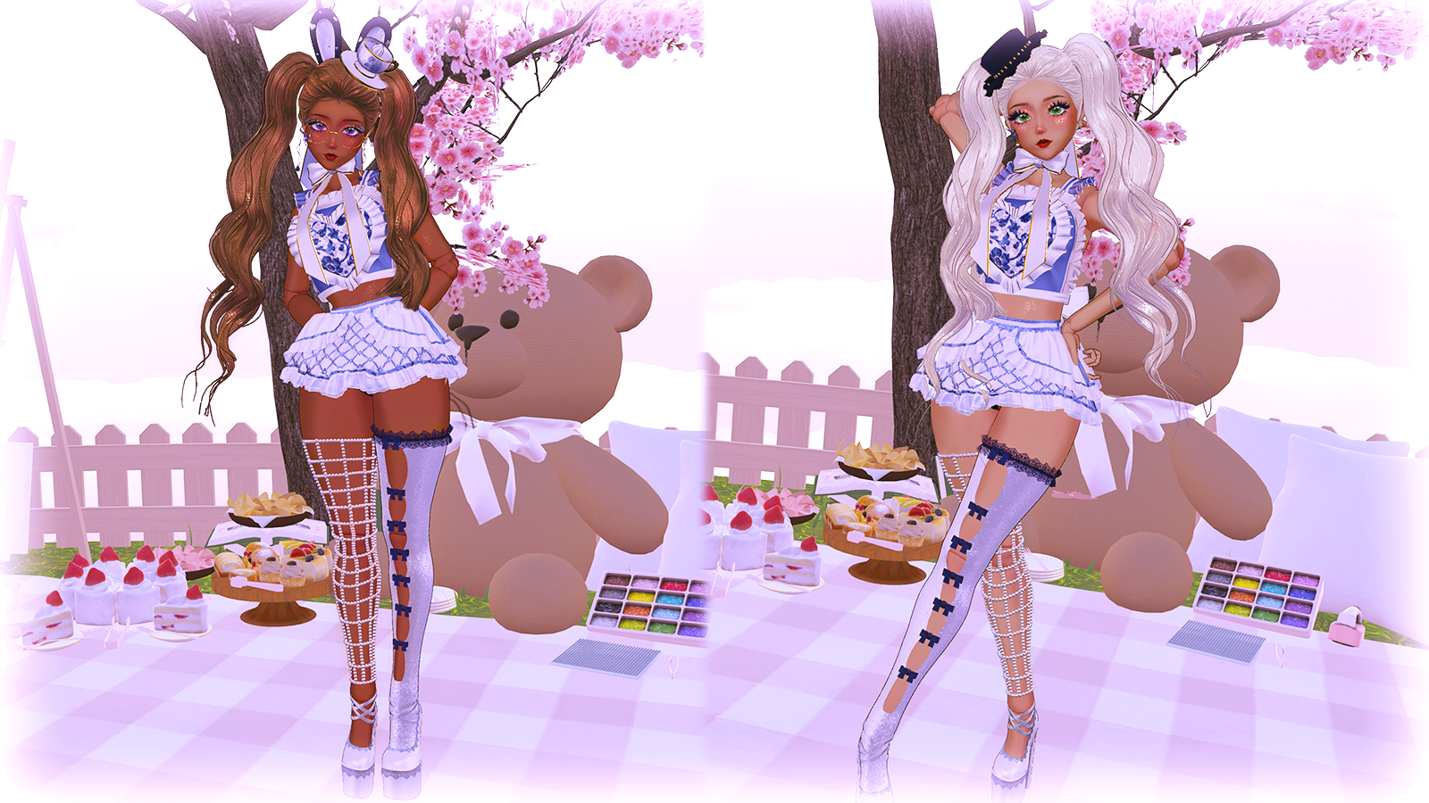 ♡ CAMILLE ♡ | VRCFT | Genderfluid Tea Party Doll | PC & Quest | VRChat Avatar