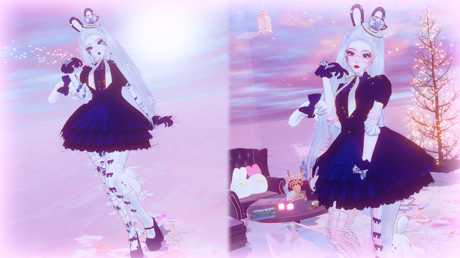 ♡ CAMILLE ♡ | VRCFT | Genderfluid Tea Party Doll | PC & Quest | VRChat Avatar