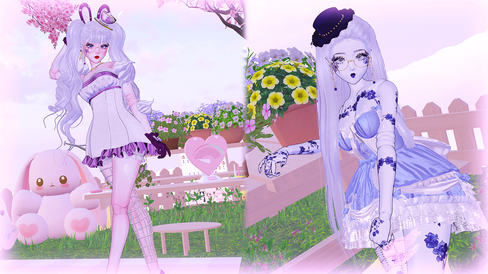 ♡ CAMILLE ♡ | VRCFT | Genderfluid Tea Party Doll | PC & Quest | VRChat Avatar