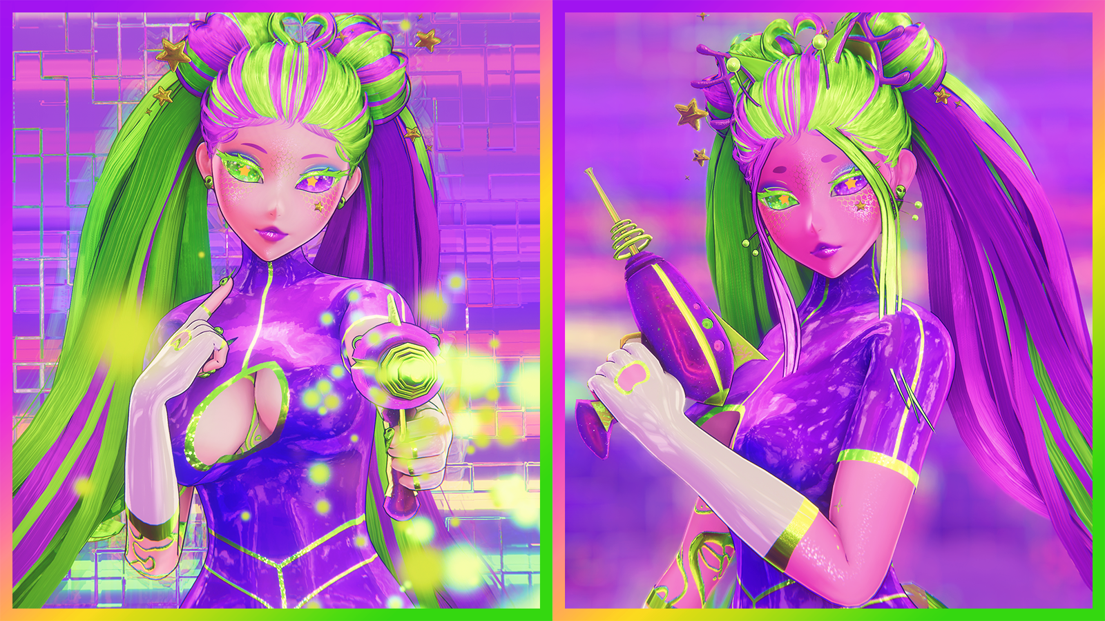 ★ AELINA ★ | VRCFT | Genderfluid Alien Kitty | PC & Quest | VRChat Avatar