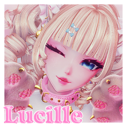 โก LUCILLE โก | VRCFT | Genderfluid Kitty Cutie | PC & Quest | VRChat Avatar