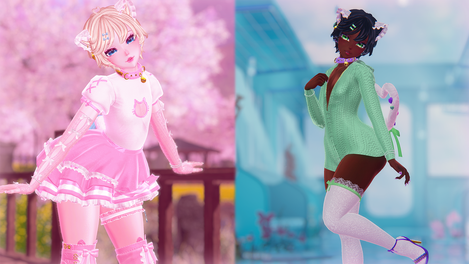 ♡ LUCILLE ♡ | VRCFT | Genderfluid Kitty Cutie | PC & Quest | VRChat Avatar