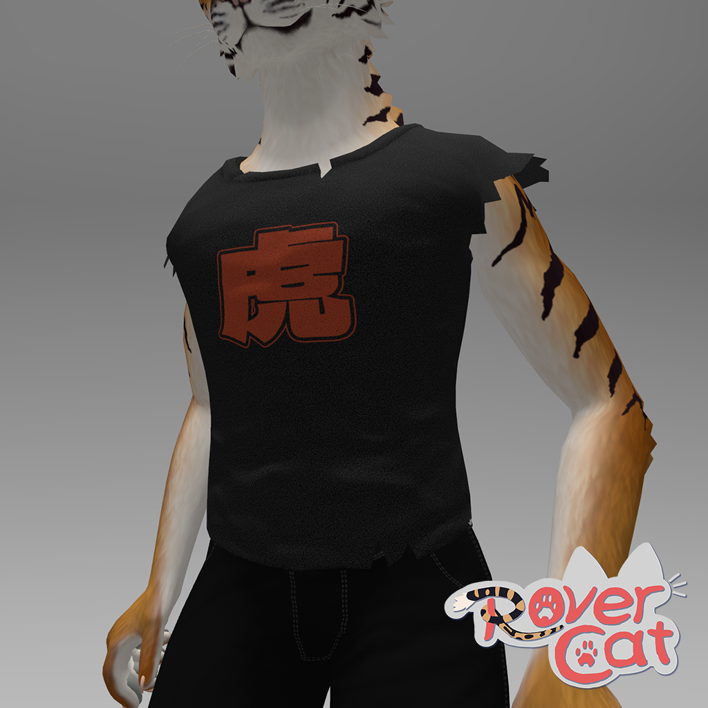 Torn Shirt for RoverCat