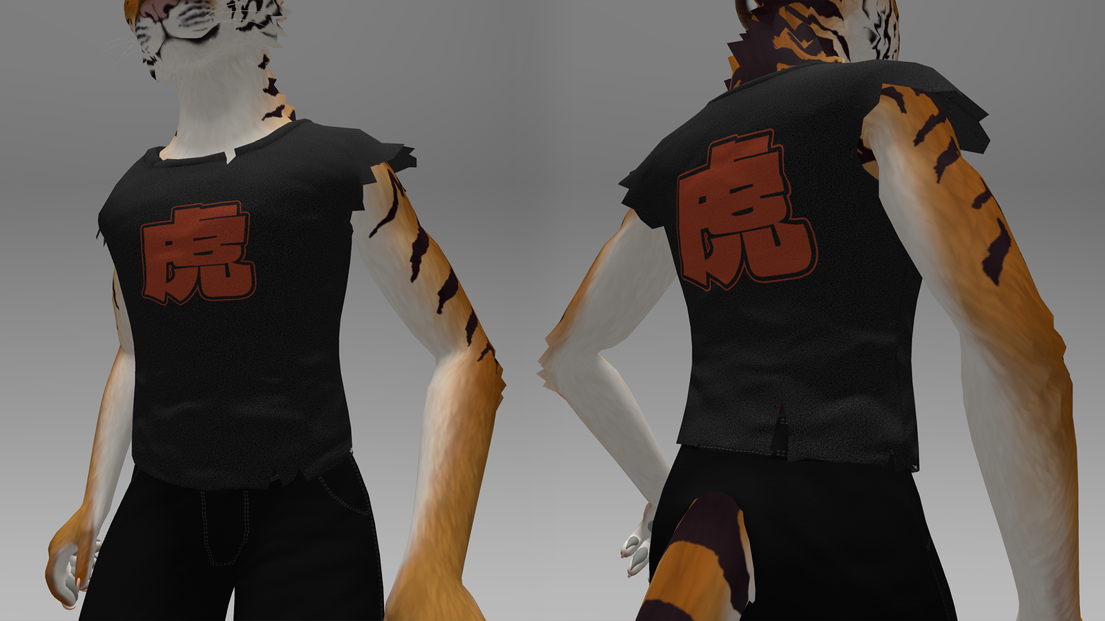 Torn Shirt for RoverCat