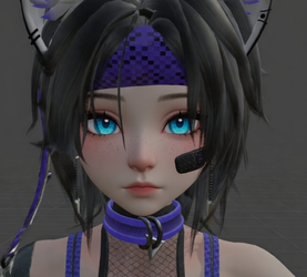 Melody Face Application. Not mesh