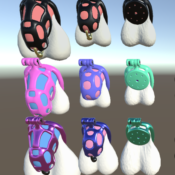 Chastity cage for VRChat