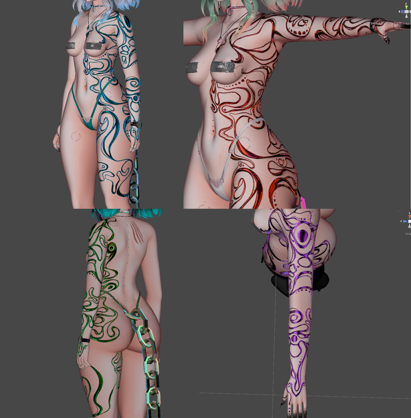 Siren's Call Tattoo || VRbase Egirl