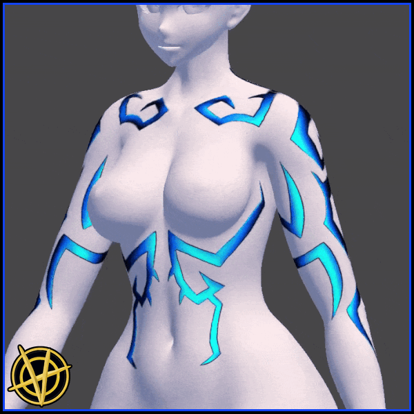 Dark Hunter Tattoo || VRbase EGirl