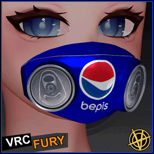 Soda Can Mask [VRCFURY]