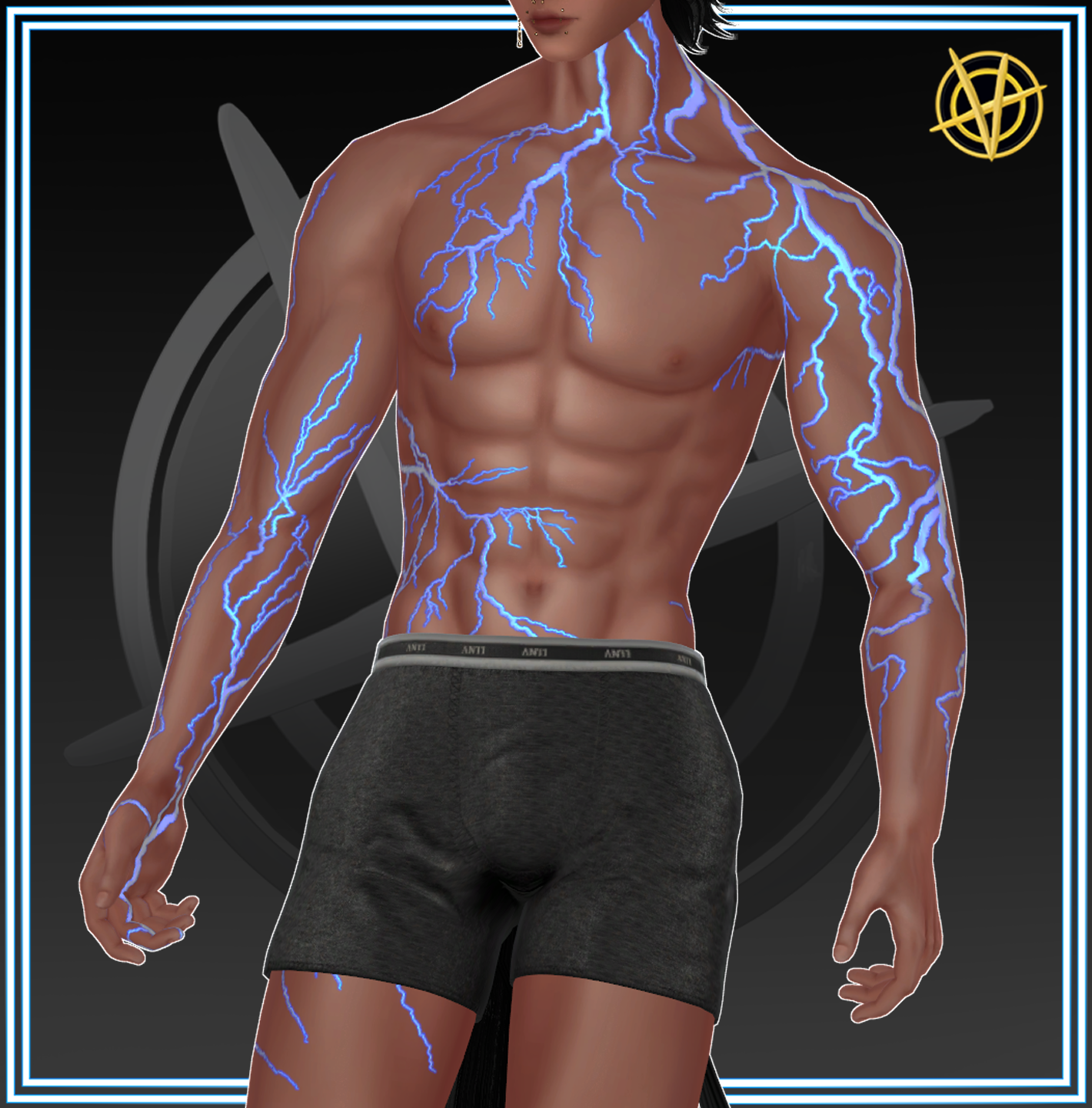 Zeus' Lightning Tattoo || VRBase EBOY