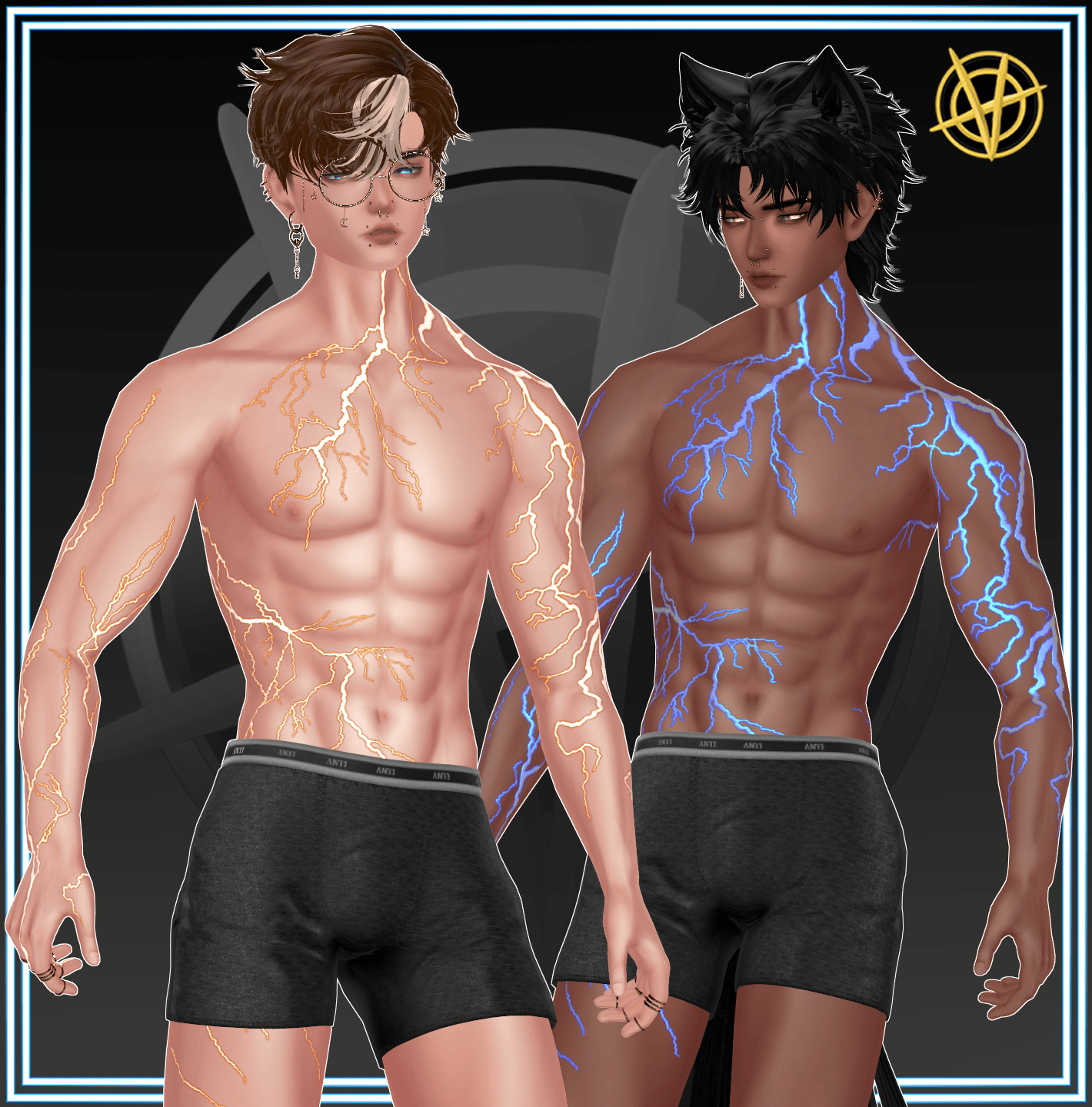 Zeus' Lightning Tattoo || VRBase EBOY