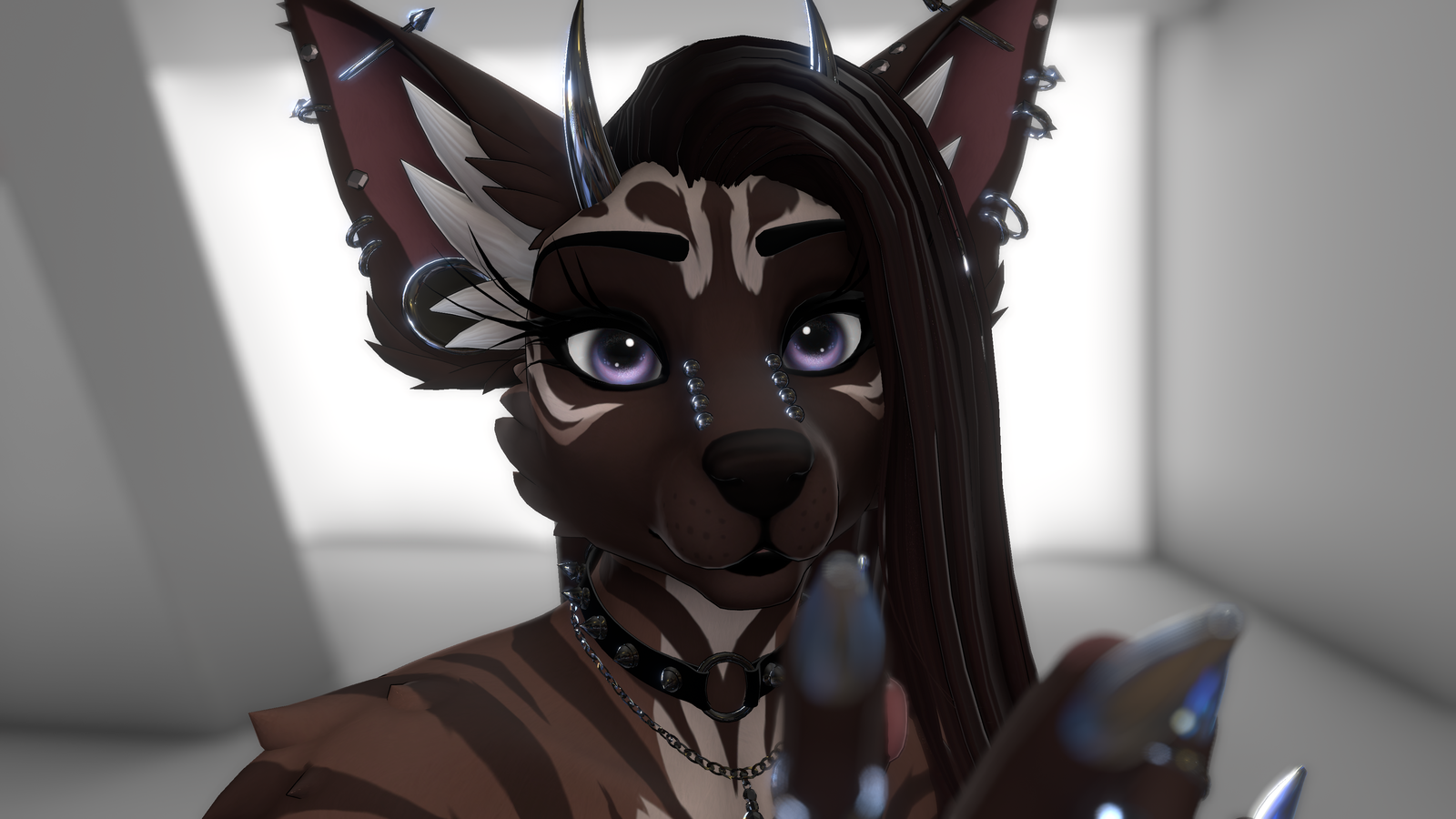 Striped Yeen - Foxipaws Nebula Textures - Brown