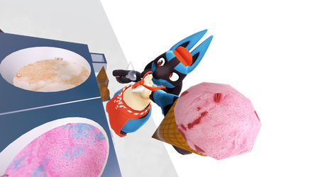 Deployable Ice Cream Stand