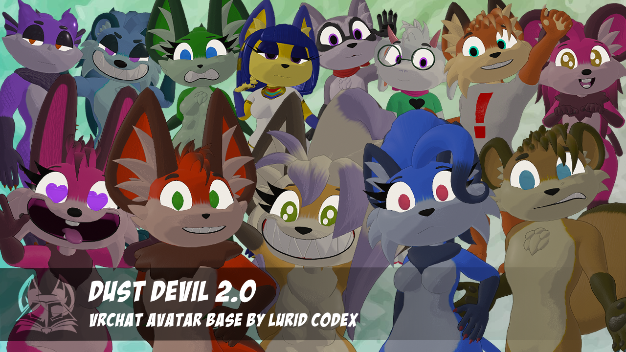 Dust Devil VRChat Avatar