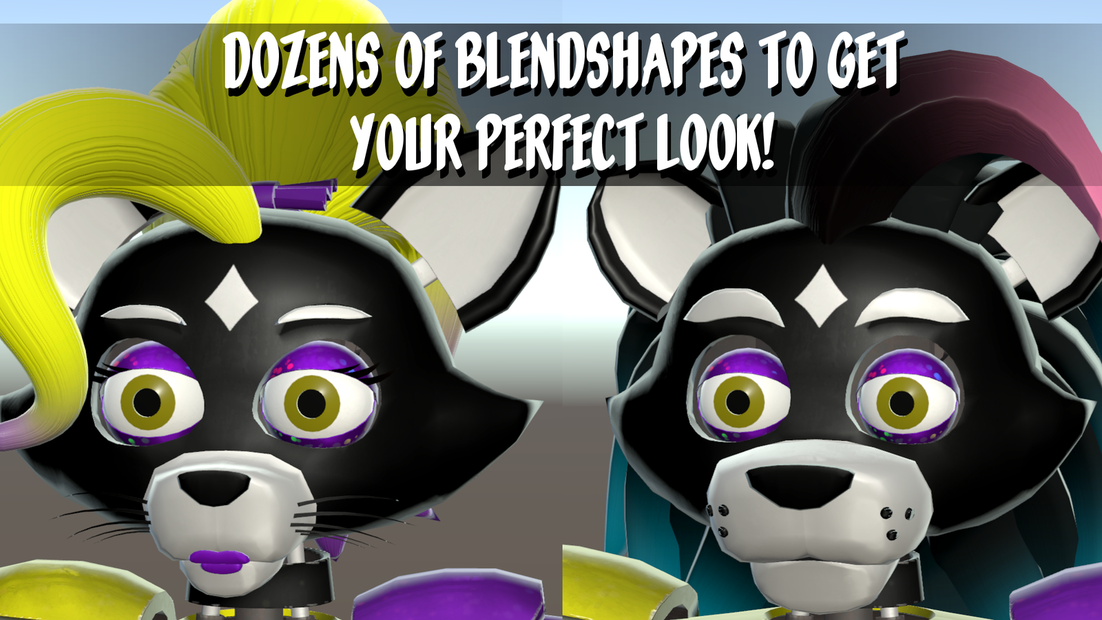 Party Animal Animatronic VRChat Avatar Base