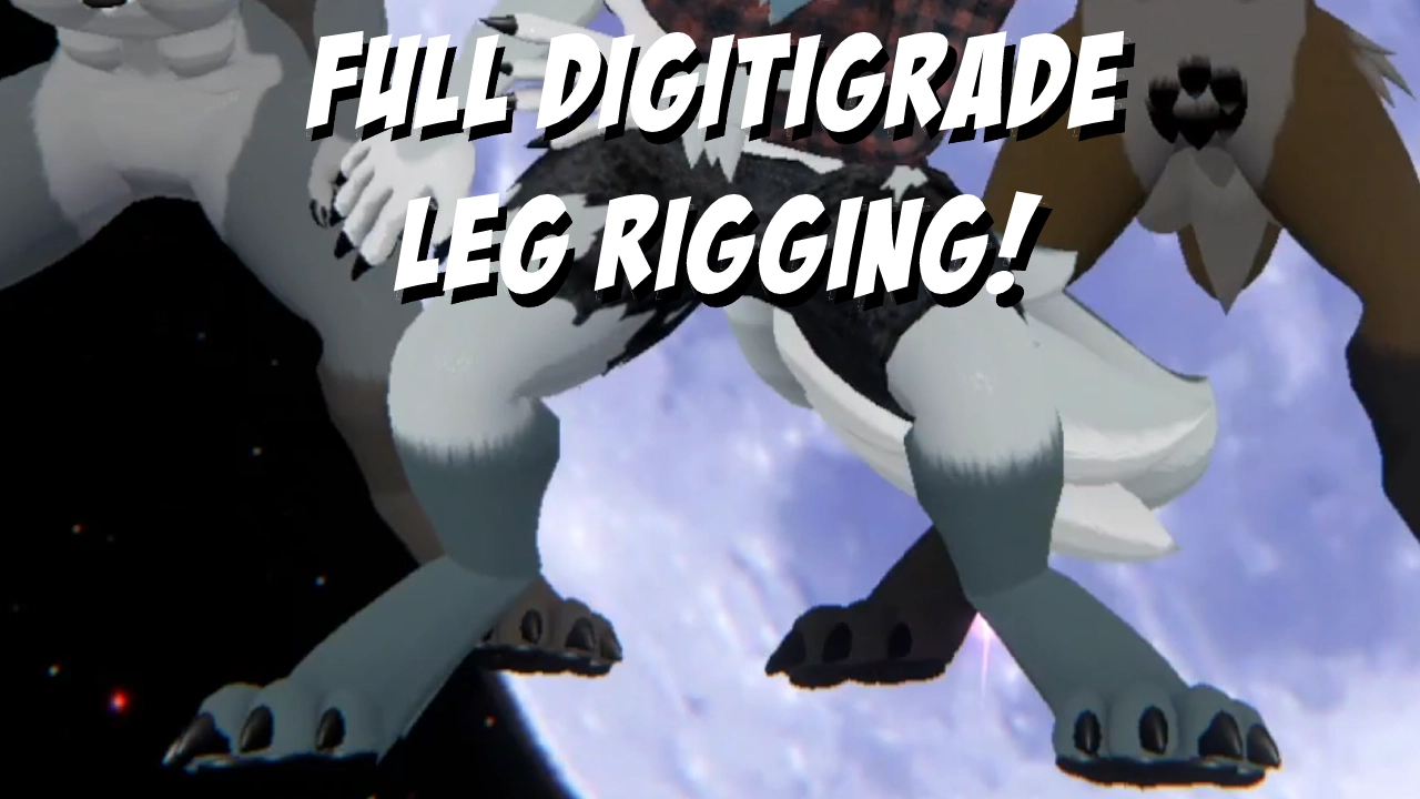 Lurid Lycan - VRChat Werewolf Avatar Base