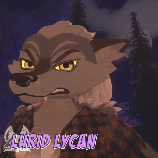 Lurid Lycan - VRChat Werewolf Avatar Base