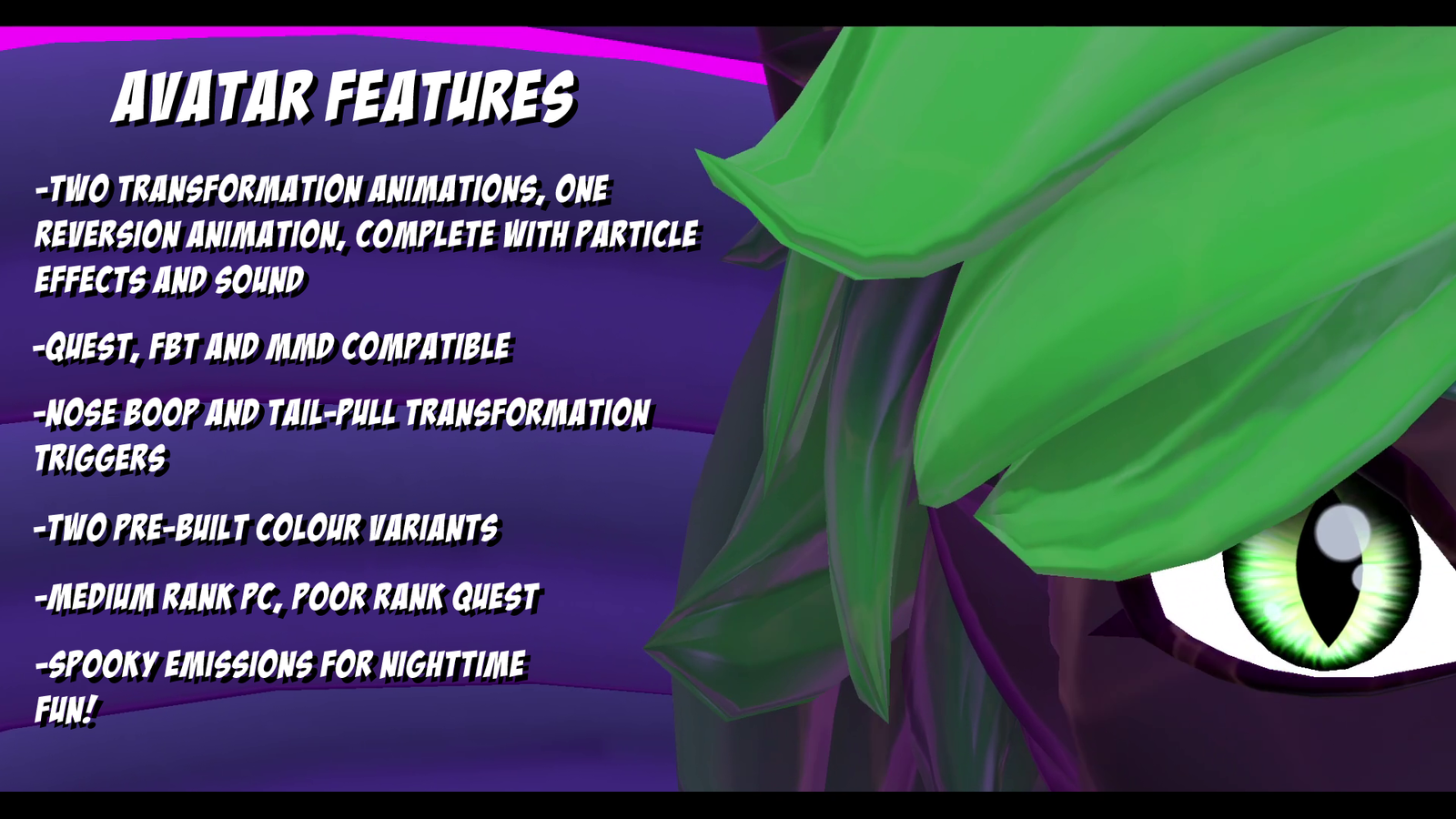 Nekomancer - Transforming Werecat VRChat Avatar