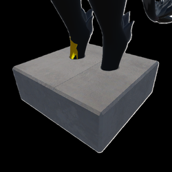 Concrete Shoes. For Sleeping with Fishes.