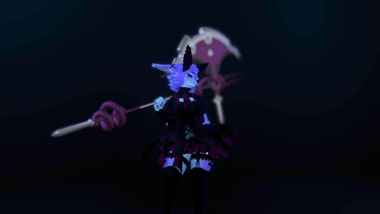 god of death dress (fox moth vrchat)