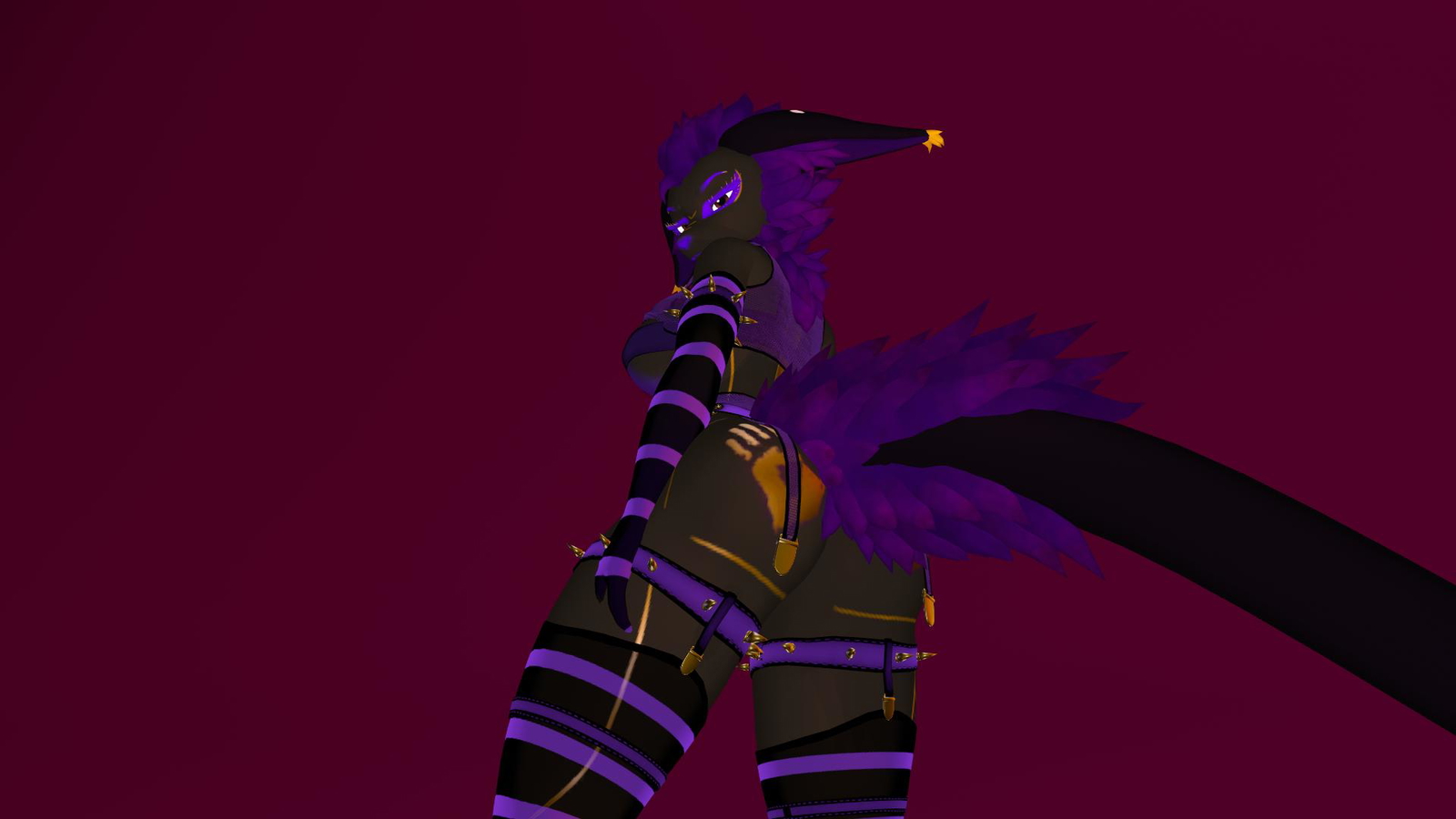 skimpy gothic set (fox moth)