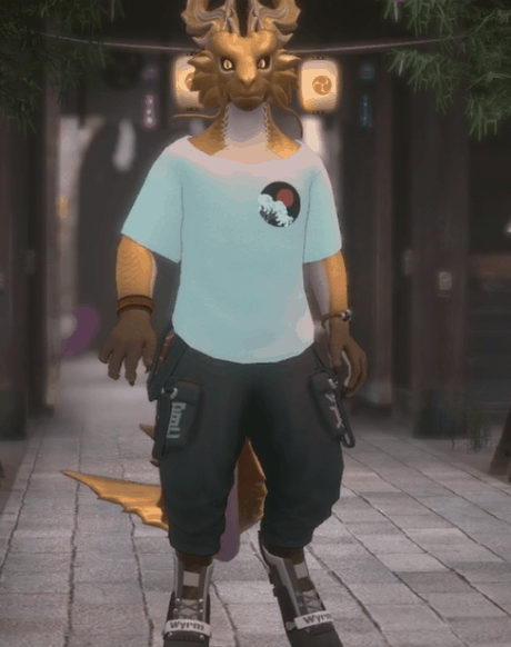 Gilded Guardian Techwear Outfit