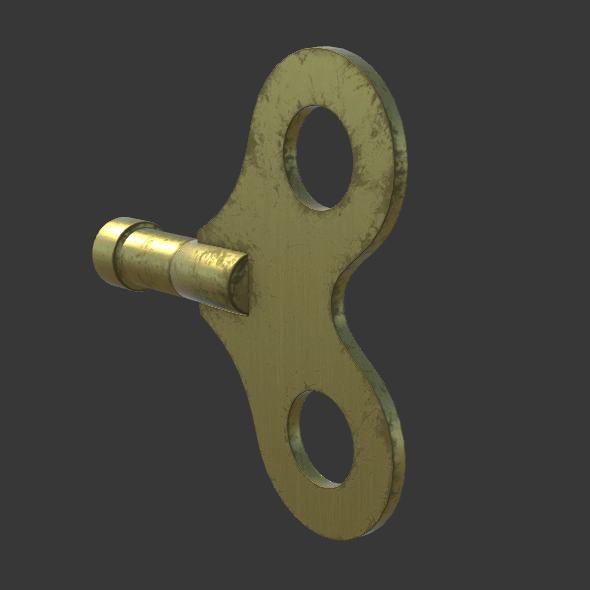 Working Wind-up Key Accessory [VRCFury]