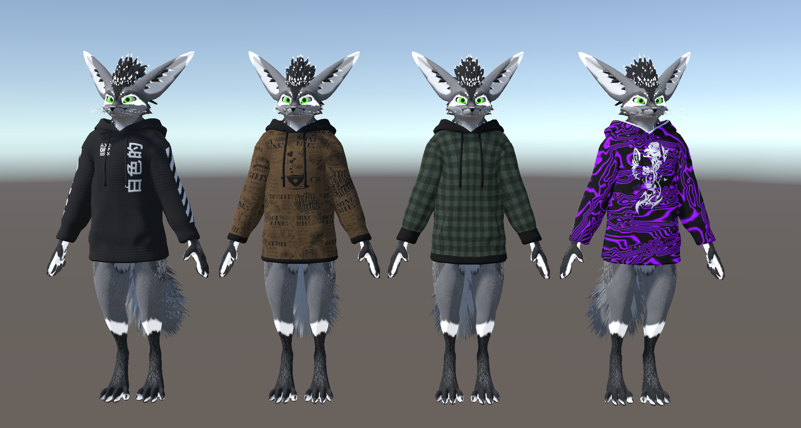Morghus Hoodie Textures