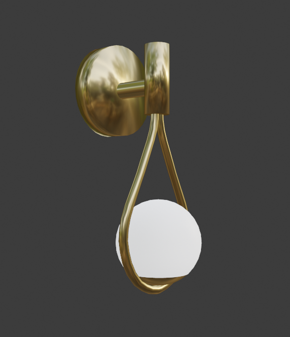 Teardrop Light Fixture