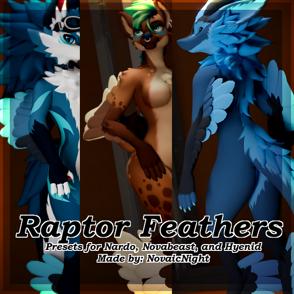 Raptor Feathers - VRChat Accessory