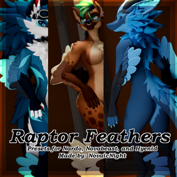 Raptor Feathers - VRChat Accessory