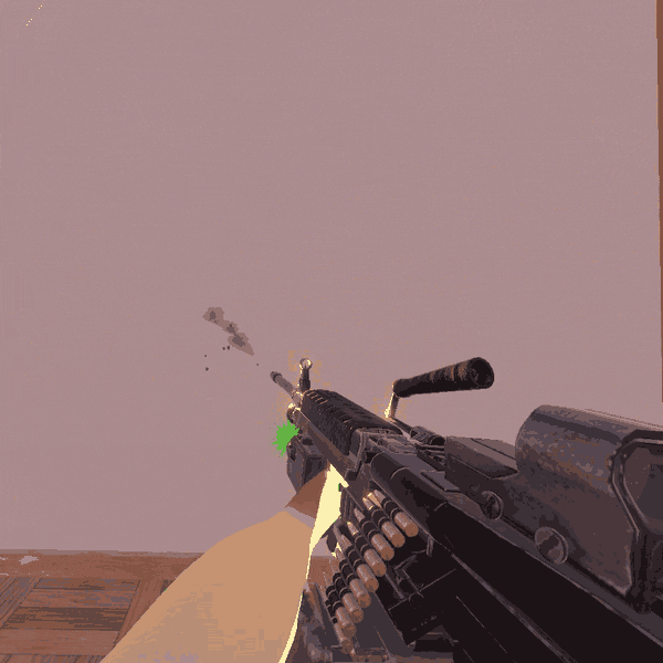 Aharp's M249 Machine Gun for VRChat
