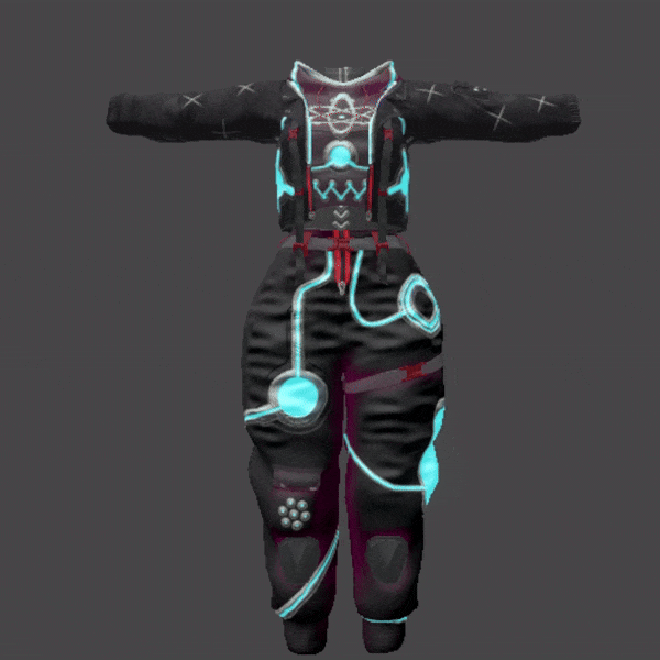 Tech/Cyberpunk Outfit