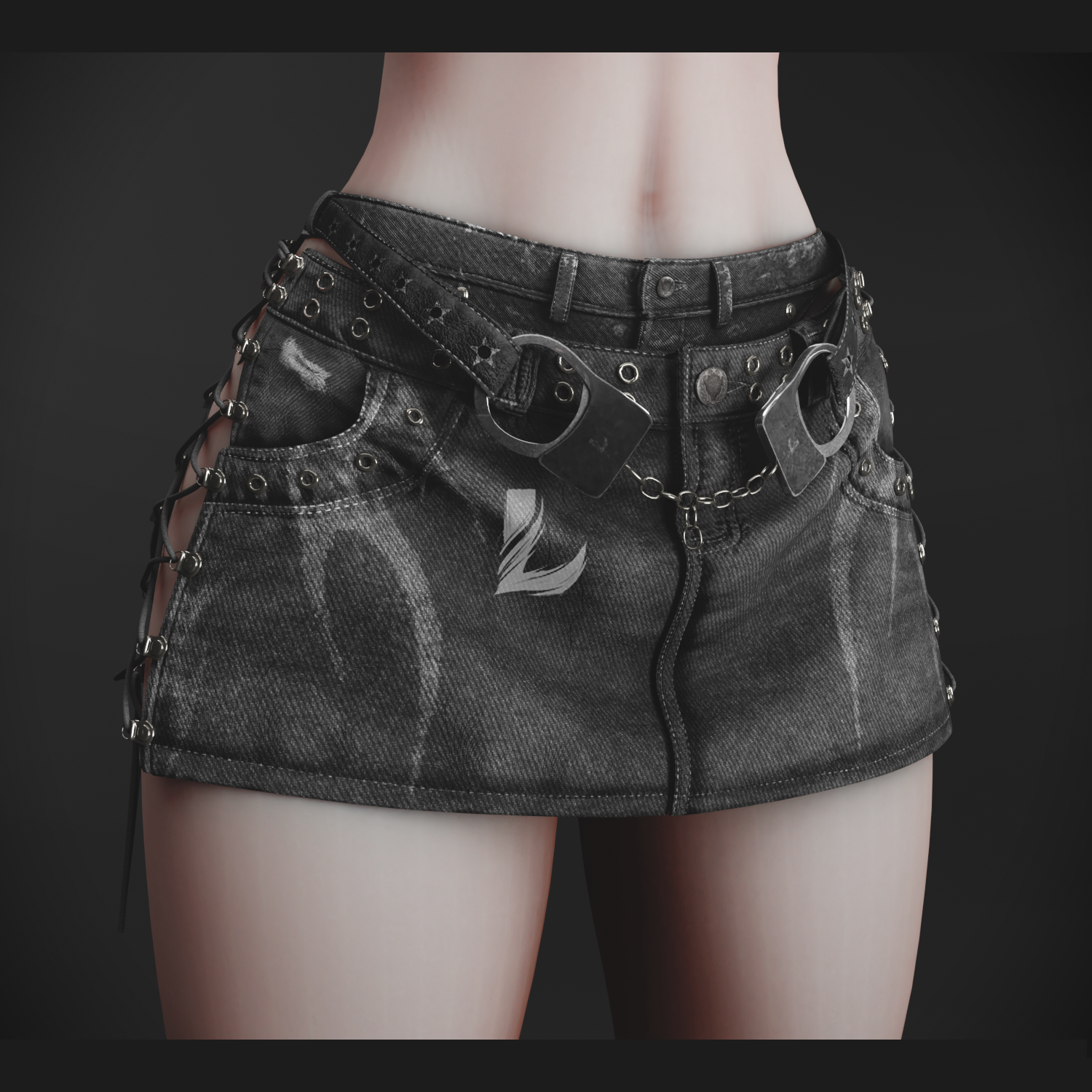 HANDCUFFED SKIRT (Personal and Commercial)