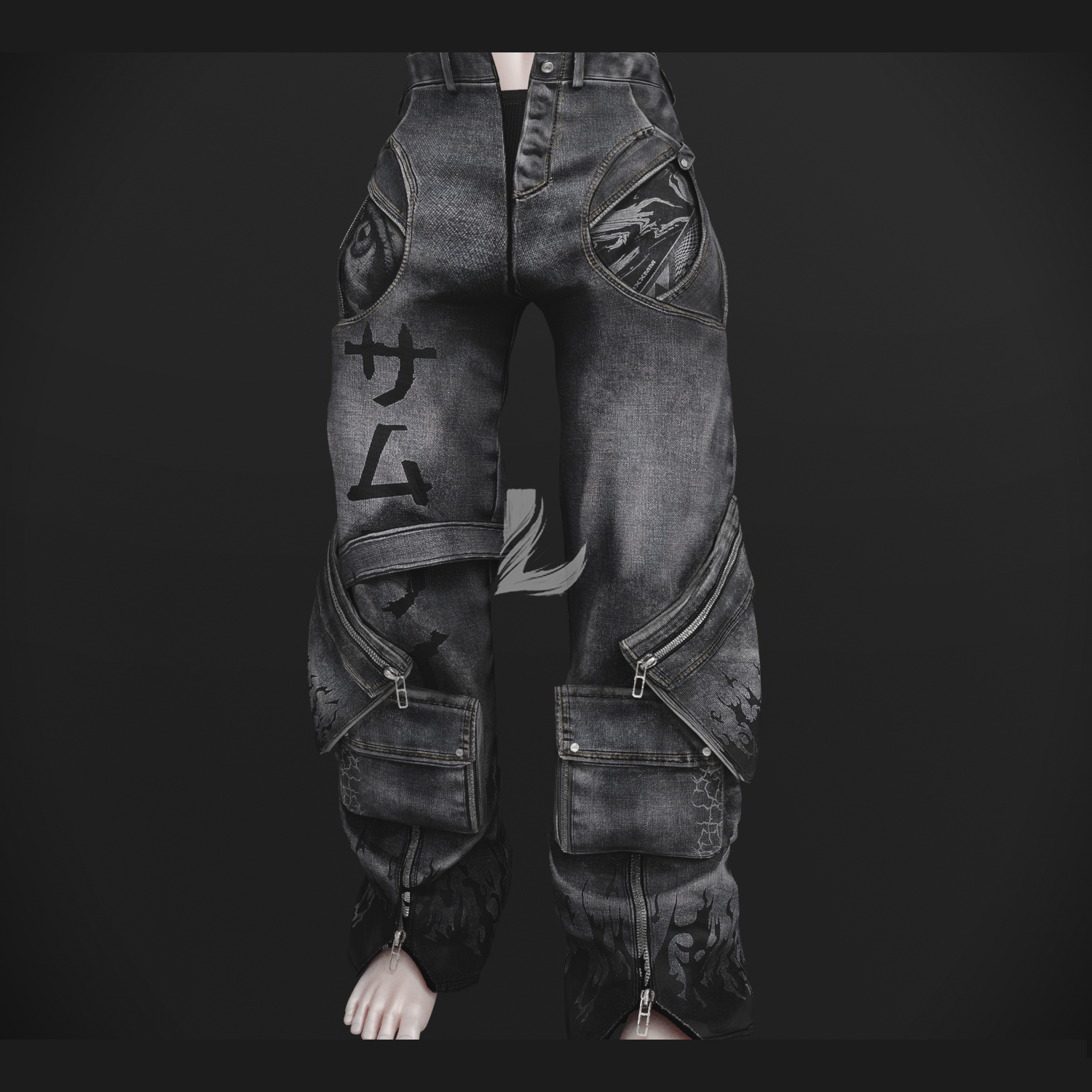 TECHWEAR JEANS - Akii (Personal and commercial)